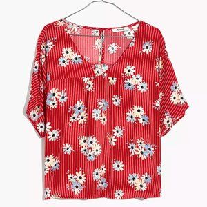 Madewell Rhyme Top in Daisy Society